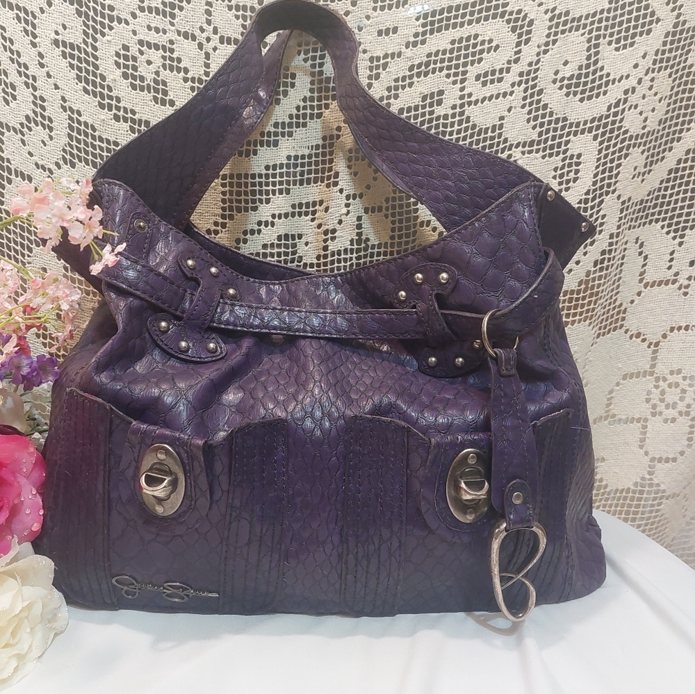 Jessica Simpson Purple Shoulder Bag
